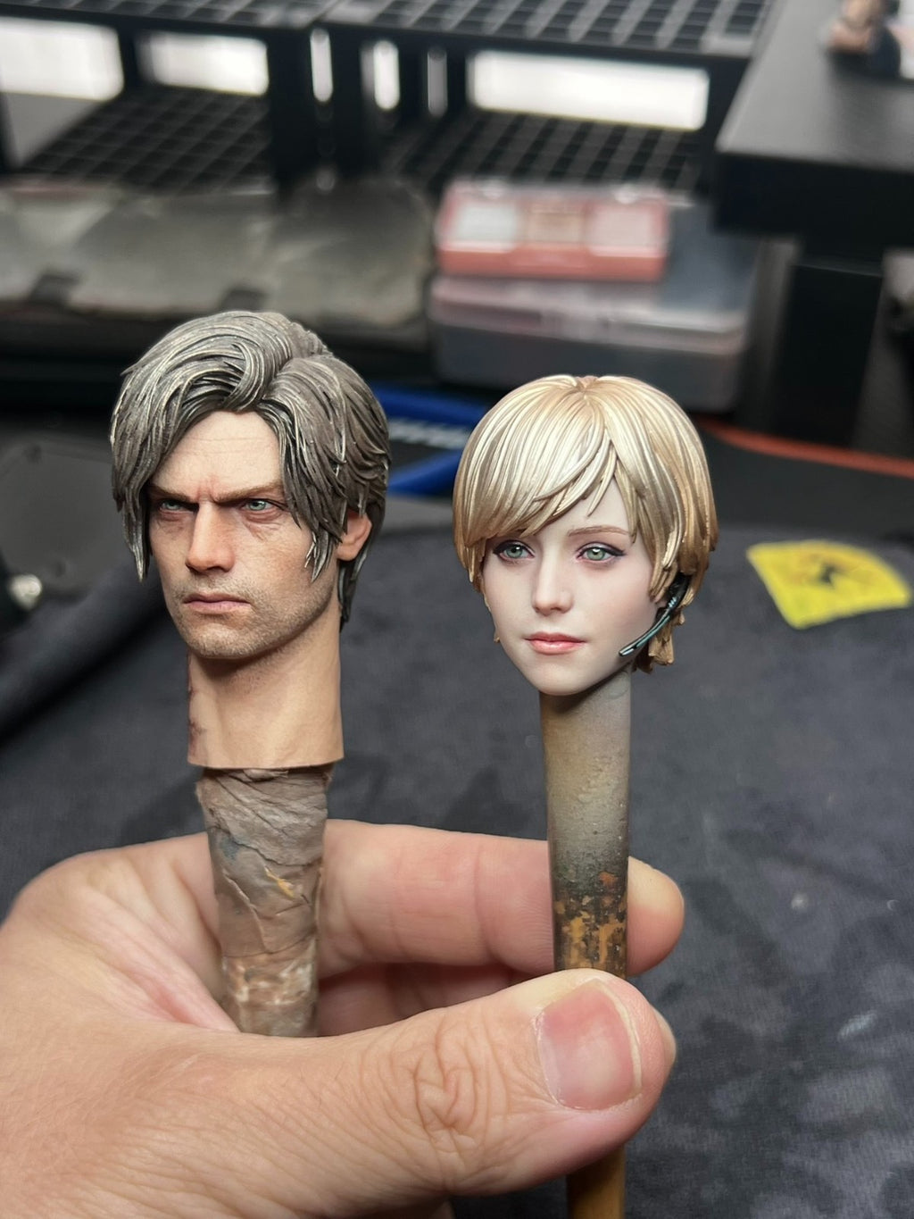 custom 1/6  Resident Evil sherry head ship in  30days