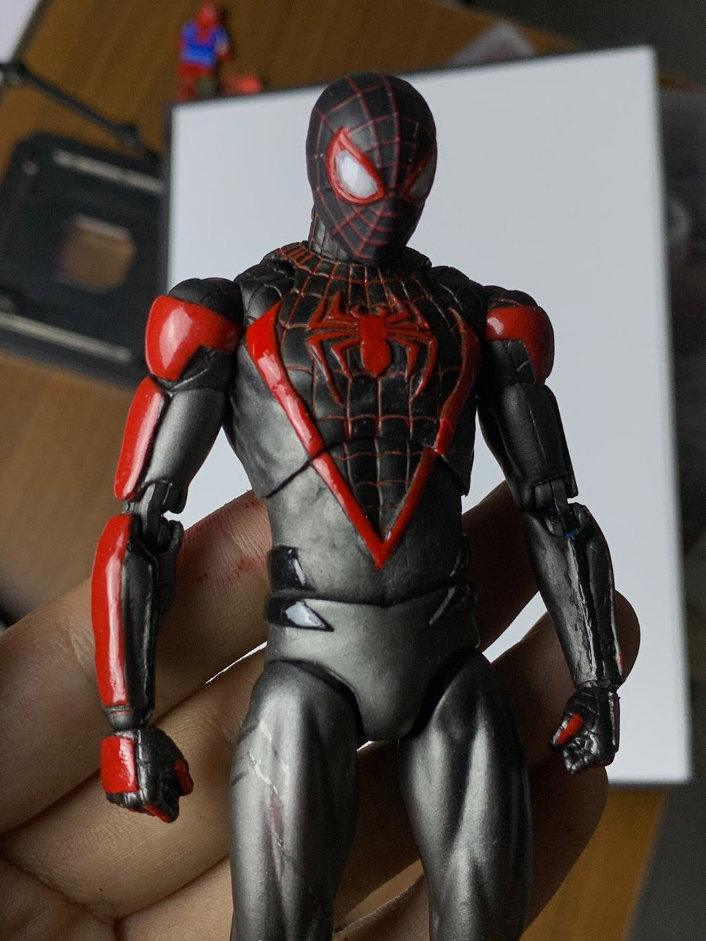 custom shf  mafex spiderman   figure need  40days