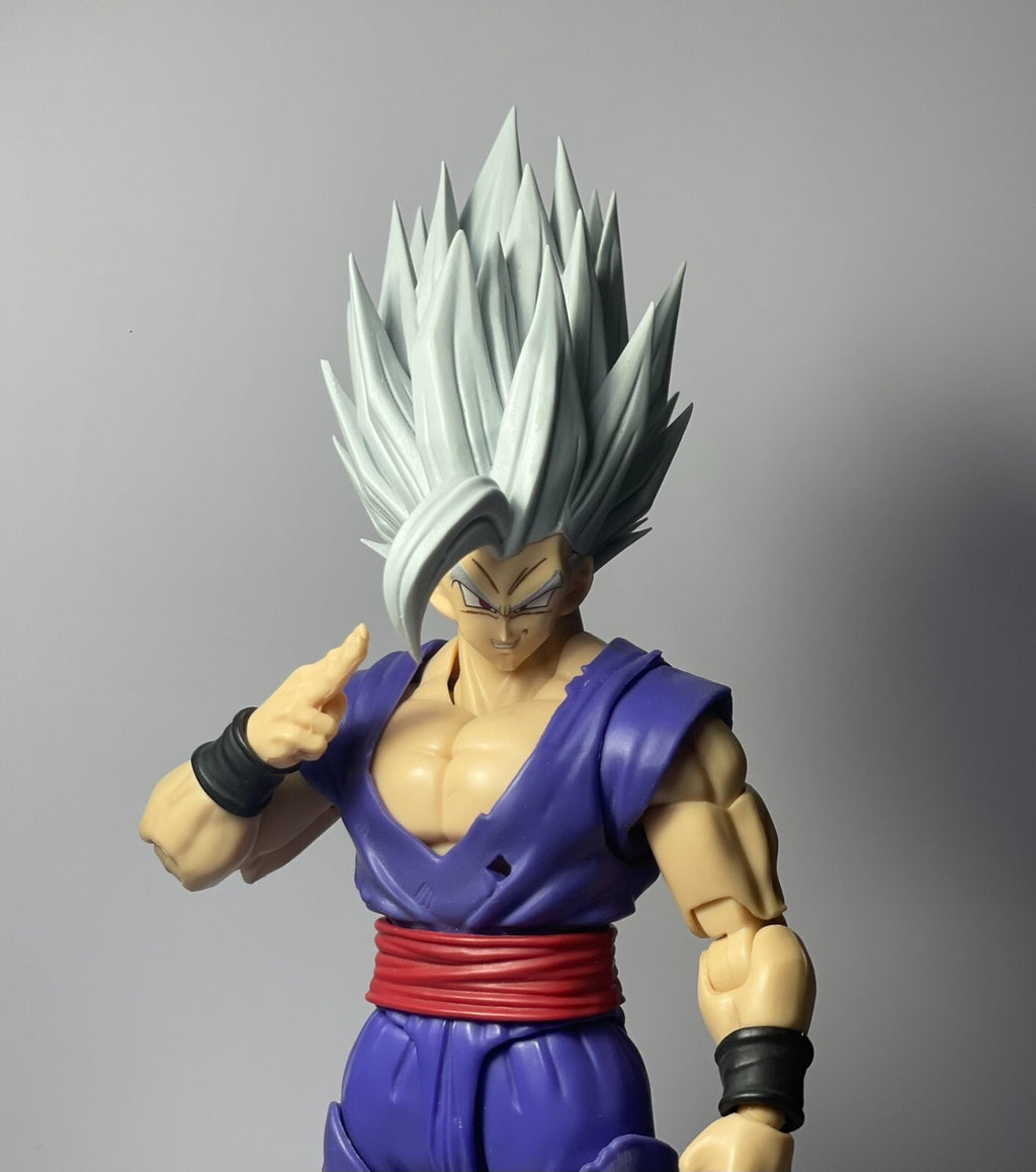 custom dragonball shf gohan  head