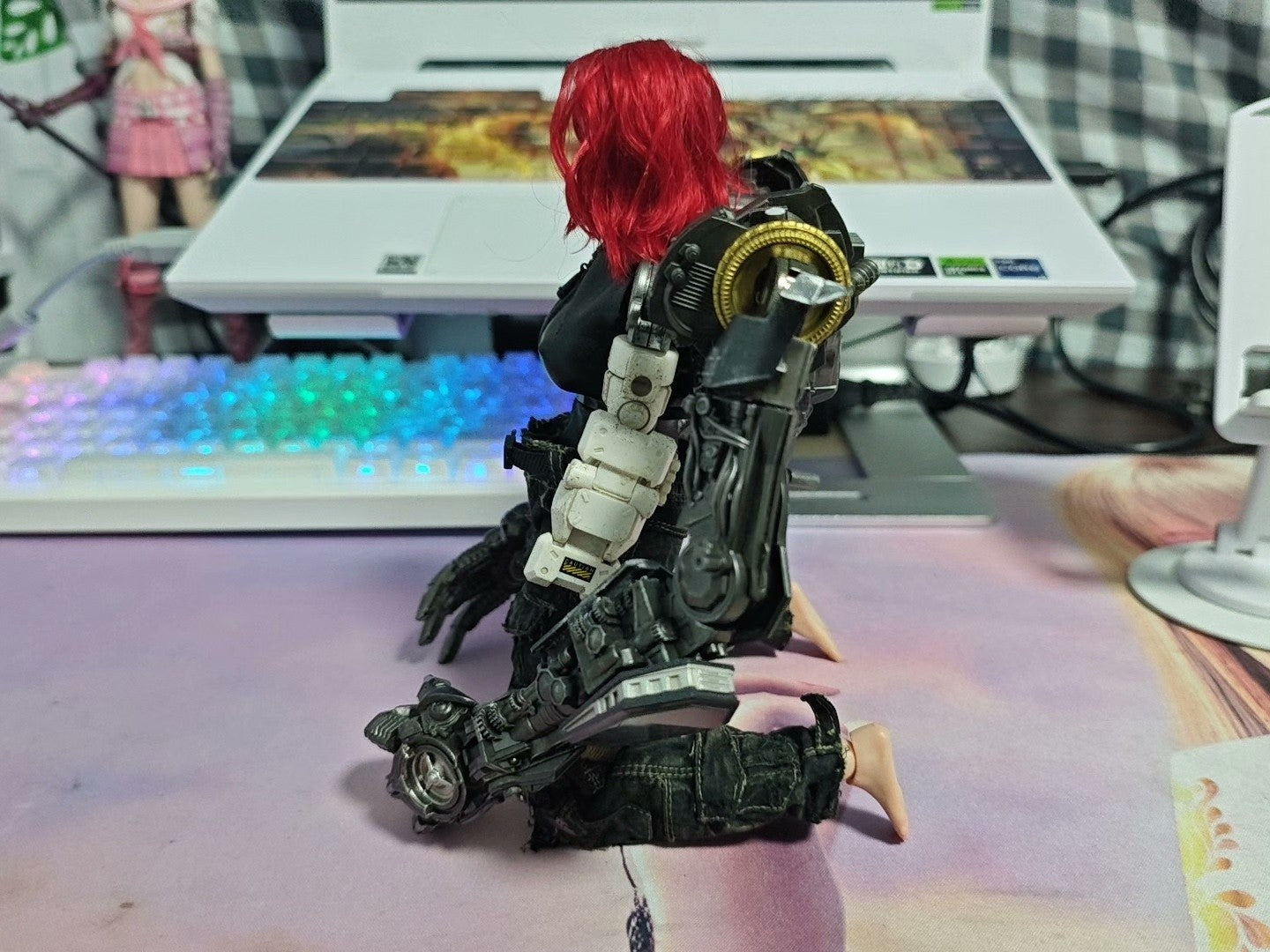 custom 1/6 wastland  Cyberpunk  12 inch figure