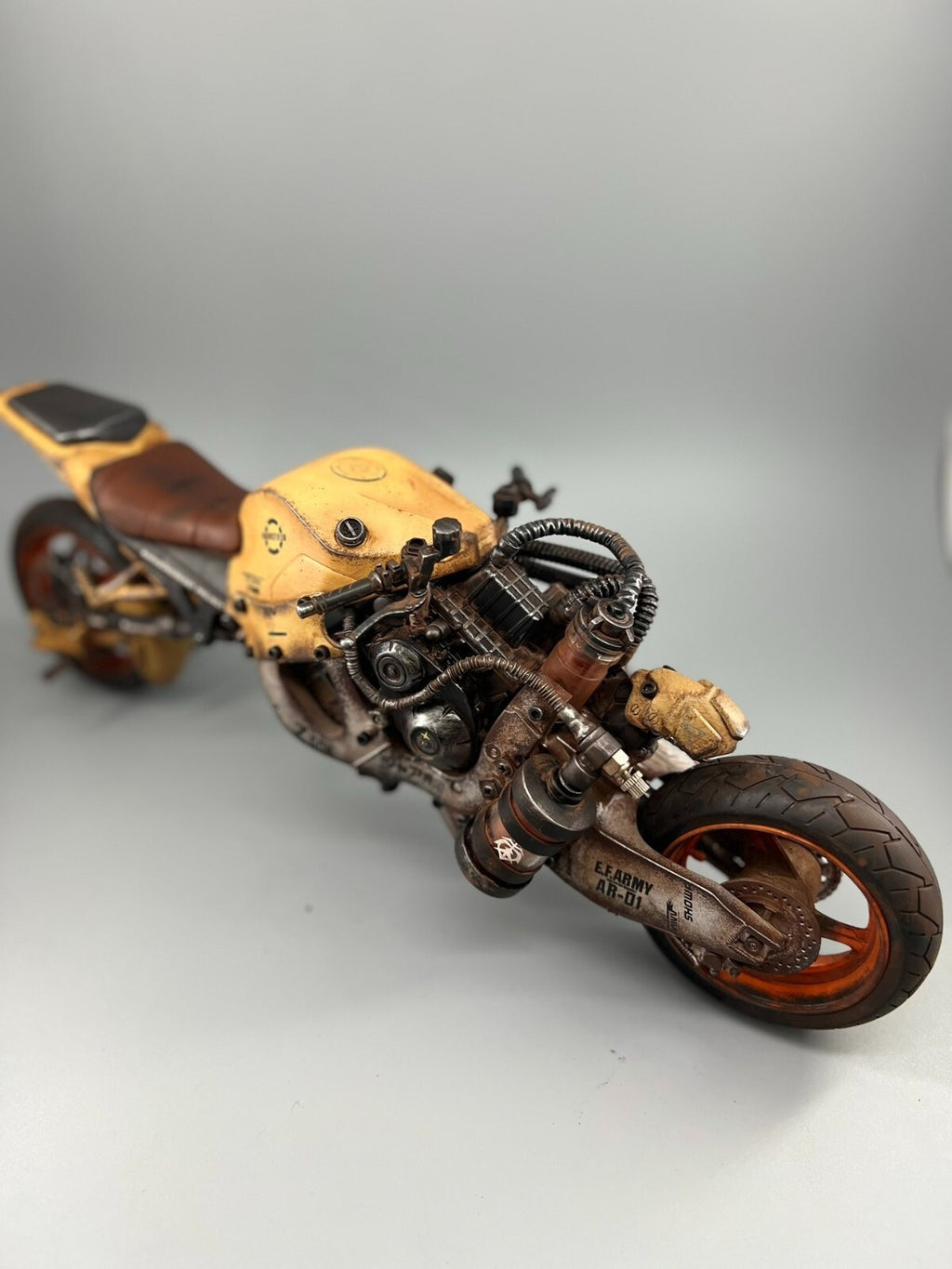 custom 1/6 Cyberpunk wastland  moto figure、