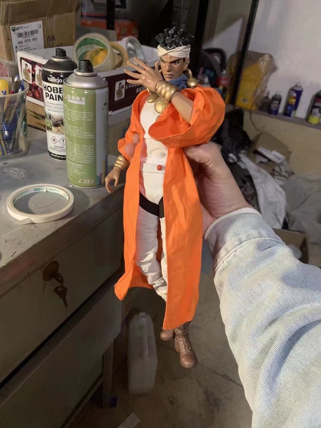 1/6 JoJo's Bizarre Adventure Johnny  Muhammad Avdol