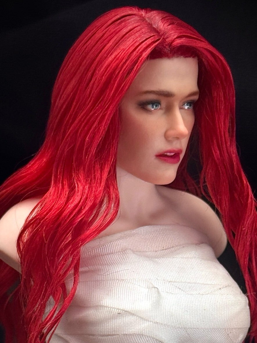 1/6 mera  head for  12 inch   pichen  hottoys