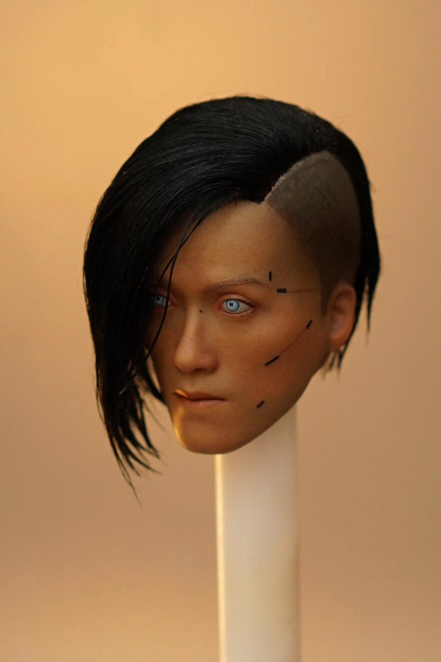 custom 1/6   Cyberpunk 2077 Sandayu Oda  rooted head