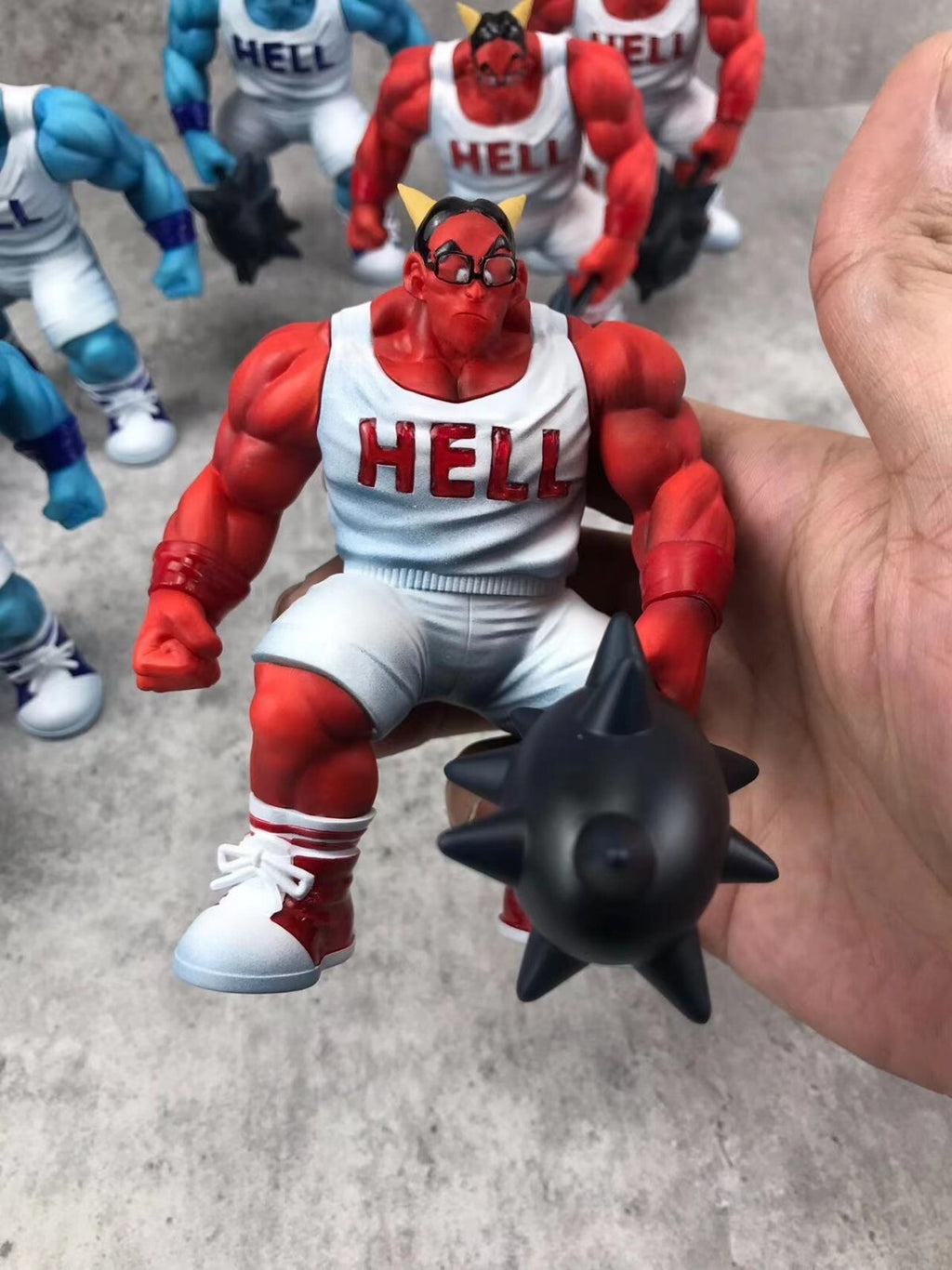 Dragon Ball  hell king soldiers  hg scale resin