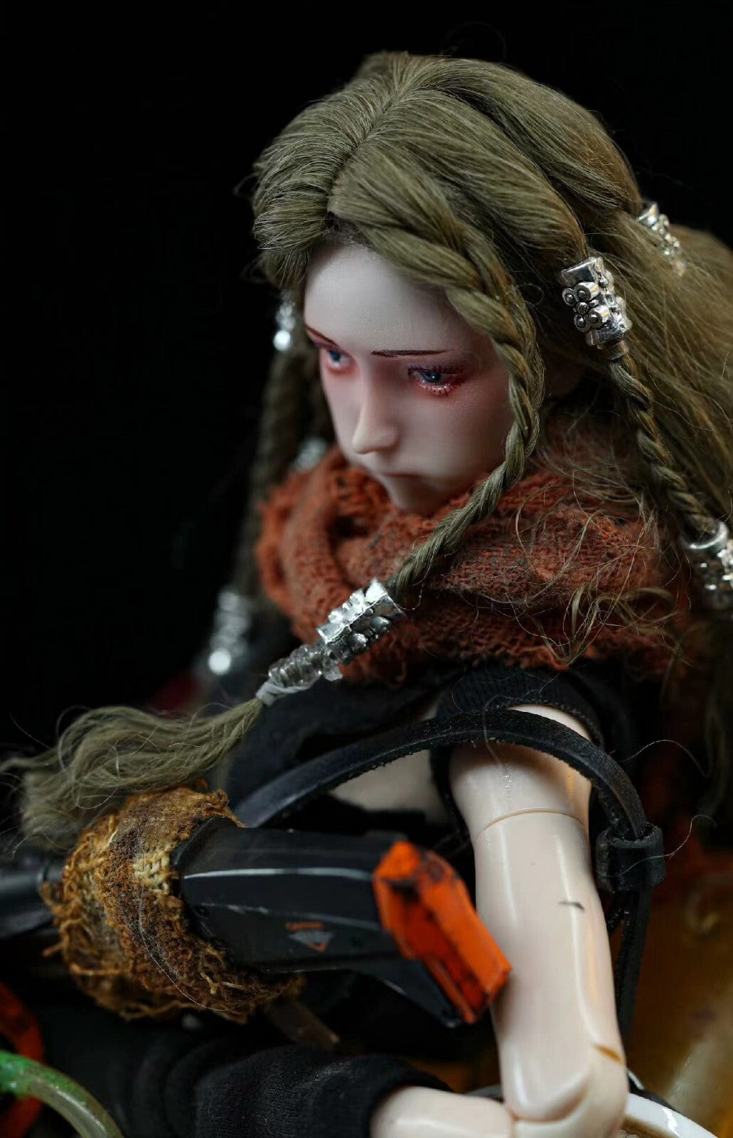 custom  1/6  waste land Cyberpunk  doomsday  girl  12 inch  figure