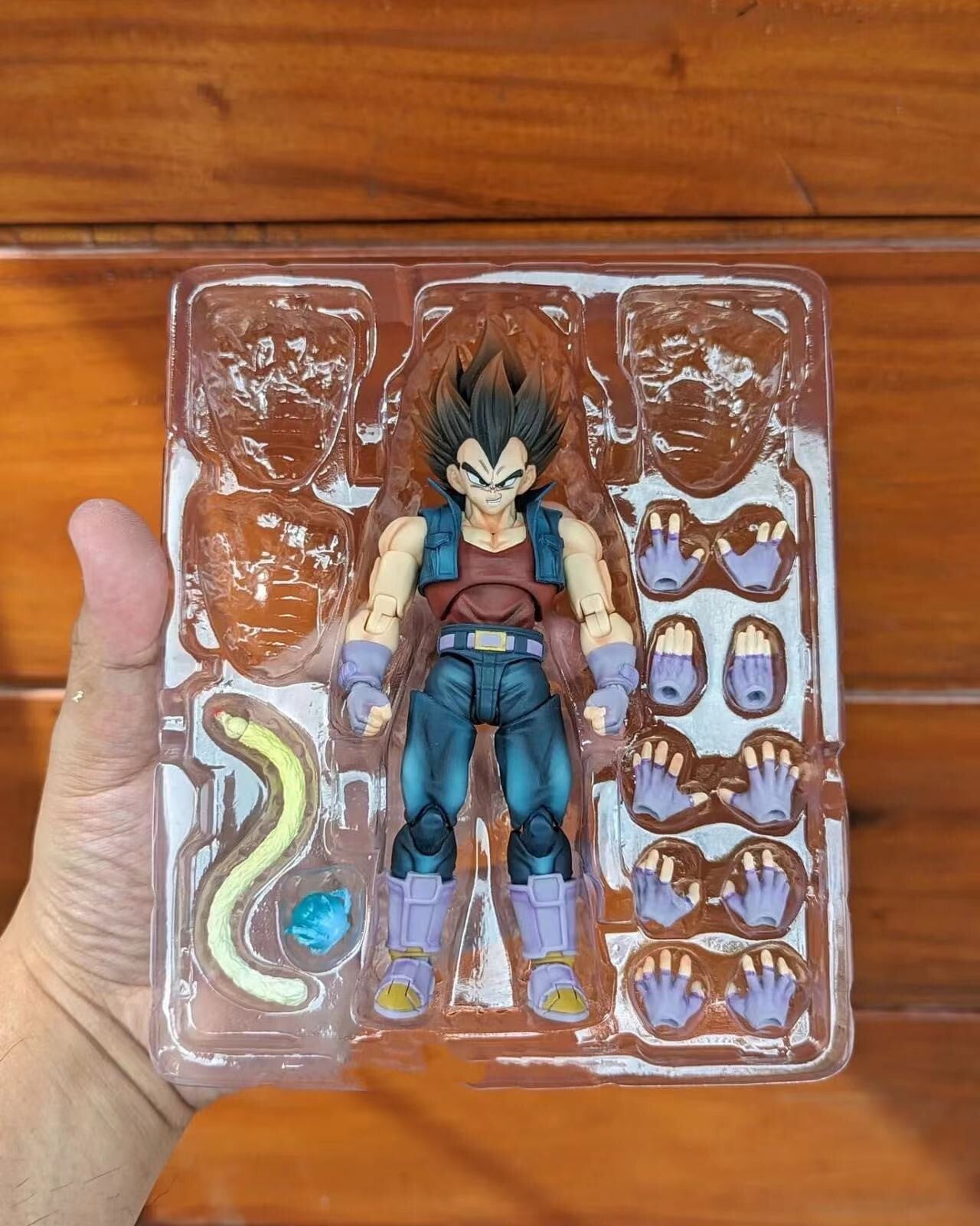 custom  dragonball  gt   vegeta  shf figure