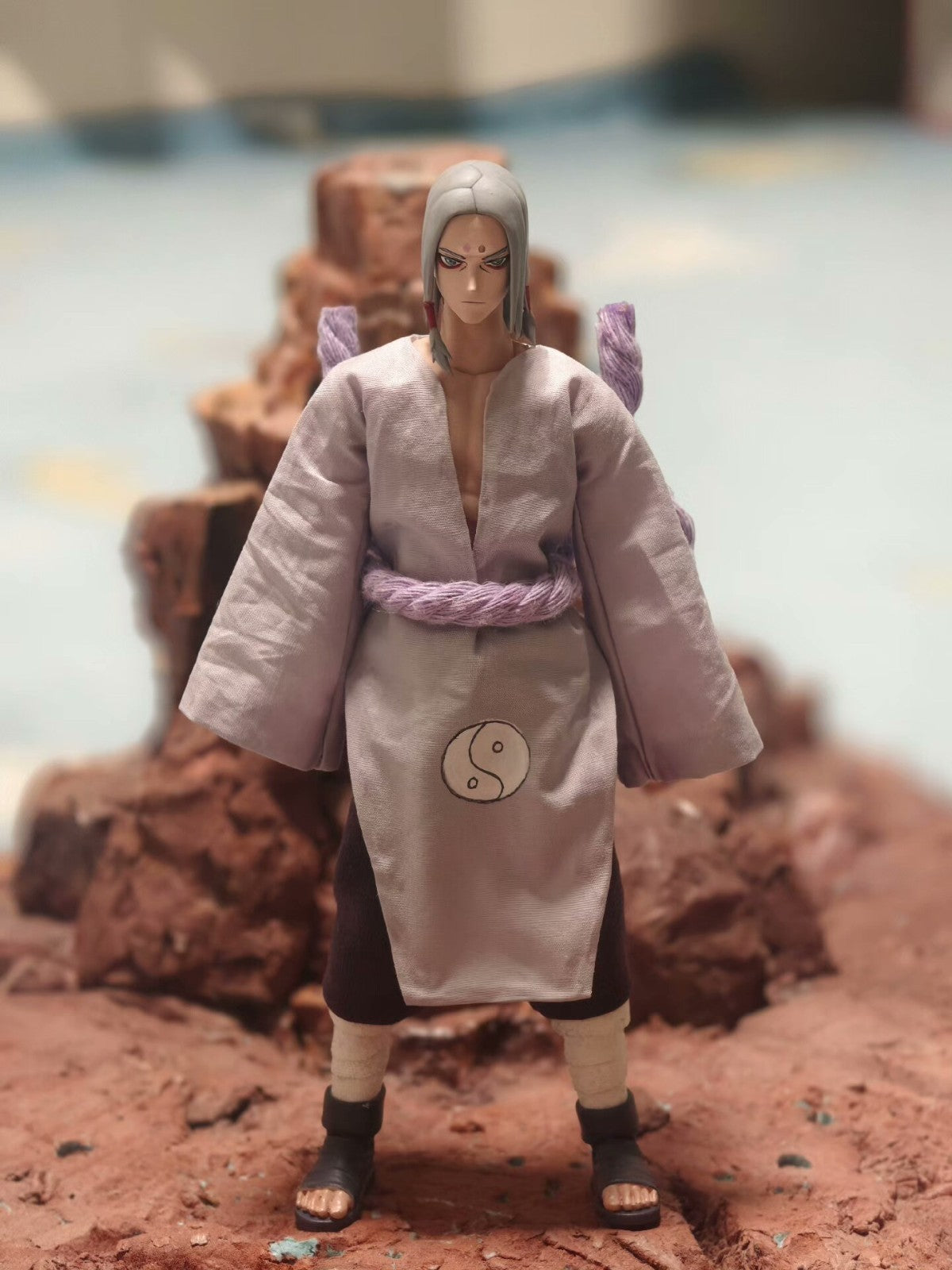 custom 1/12  Kimimaro  figure no including background
