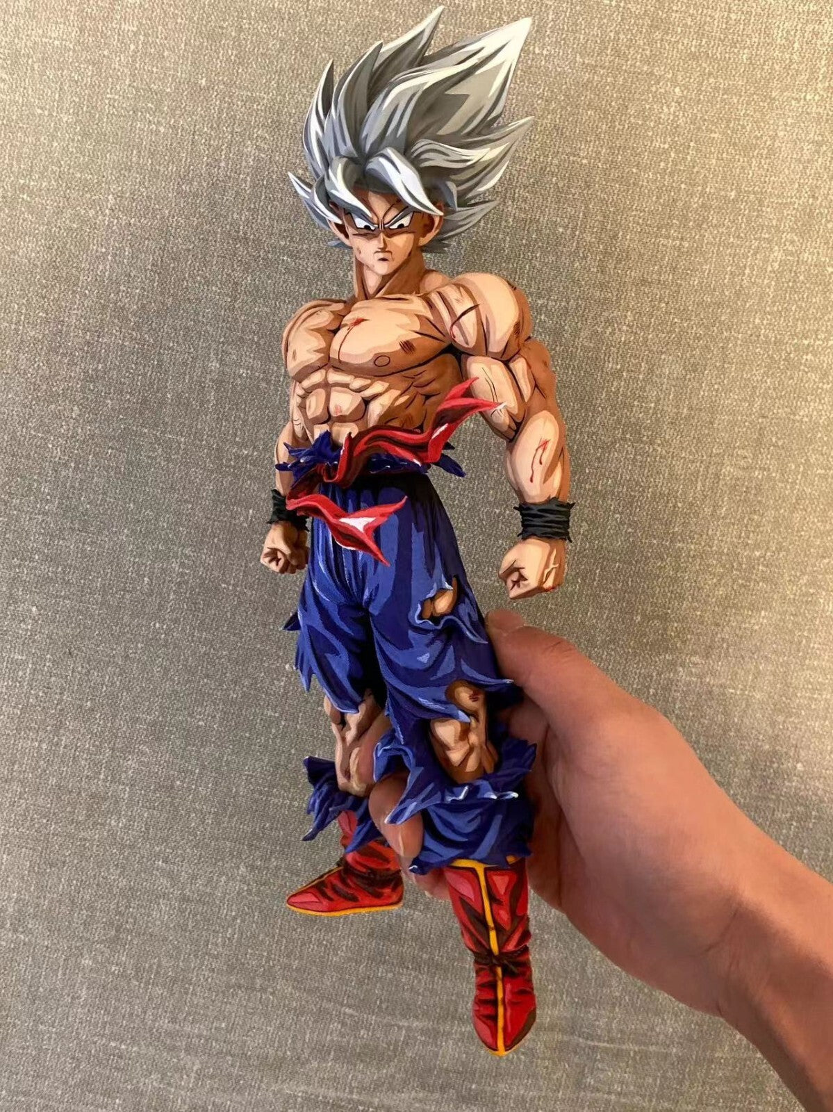 custom dragon ball super saiyan goku resin figure