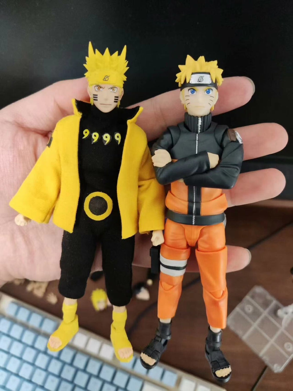 custom 1/12 shf six path  Uzumaki  figure