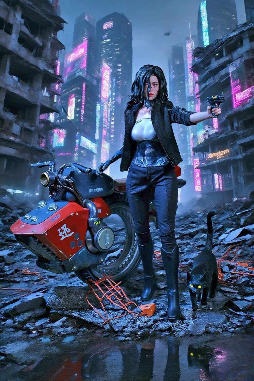custom  1/6 Cyberpunk 2077 head for 12 inch figure need40days