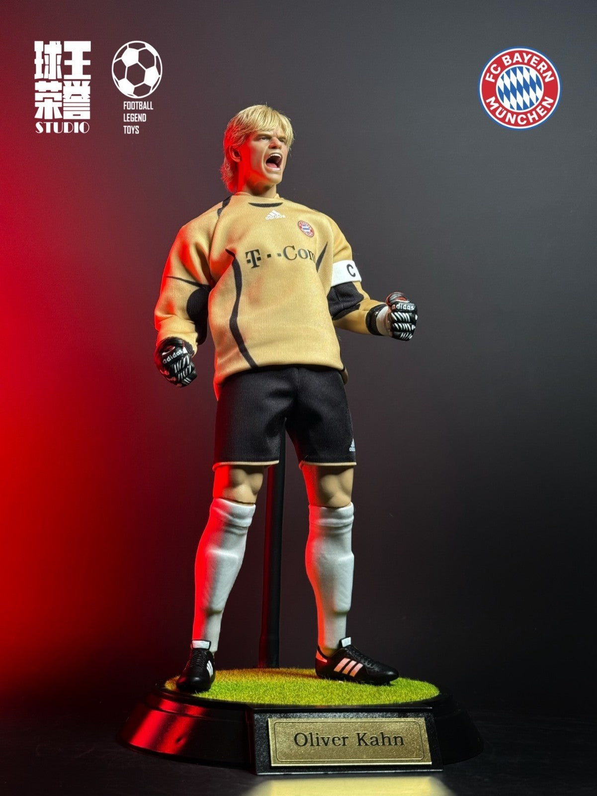 custom 1/6 scale Oliver Kahn Male Model for 12'' Action Figure