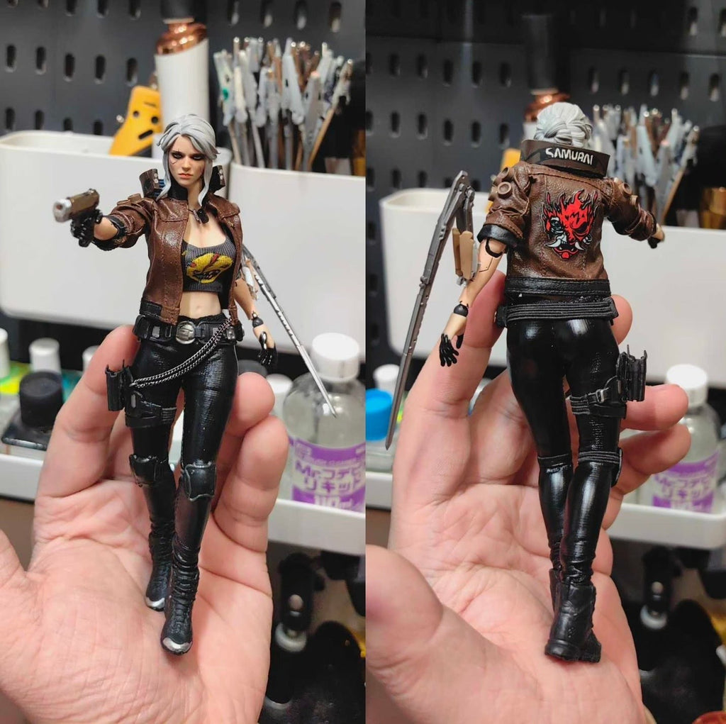 custom 1/12  Cyberpunk 2077 V FIGURE need about 120 days
