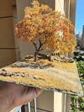 custom  1/18 tree sence for figure  20 cm  20cm
