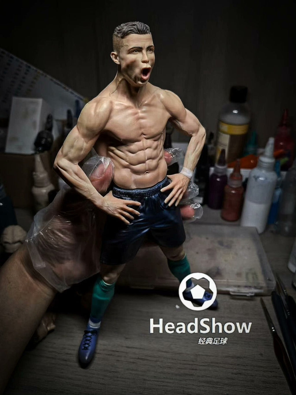 1/6 resin  Cristiano Ronaldo figure