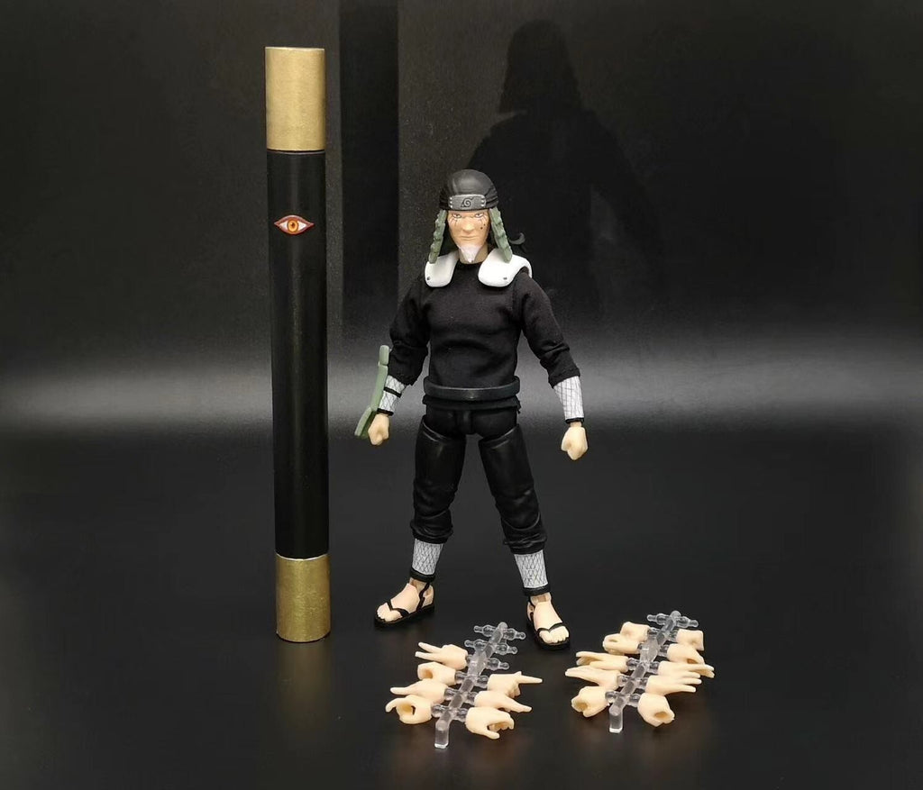 custom 1/12 Sarutobi Hiruzen  6 inch shf  figure