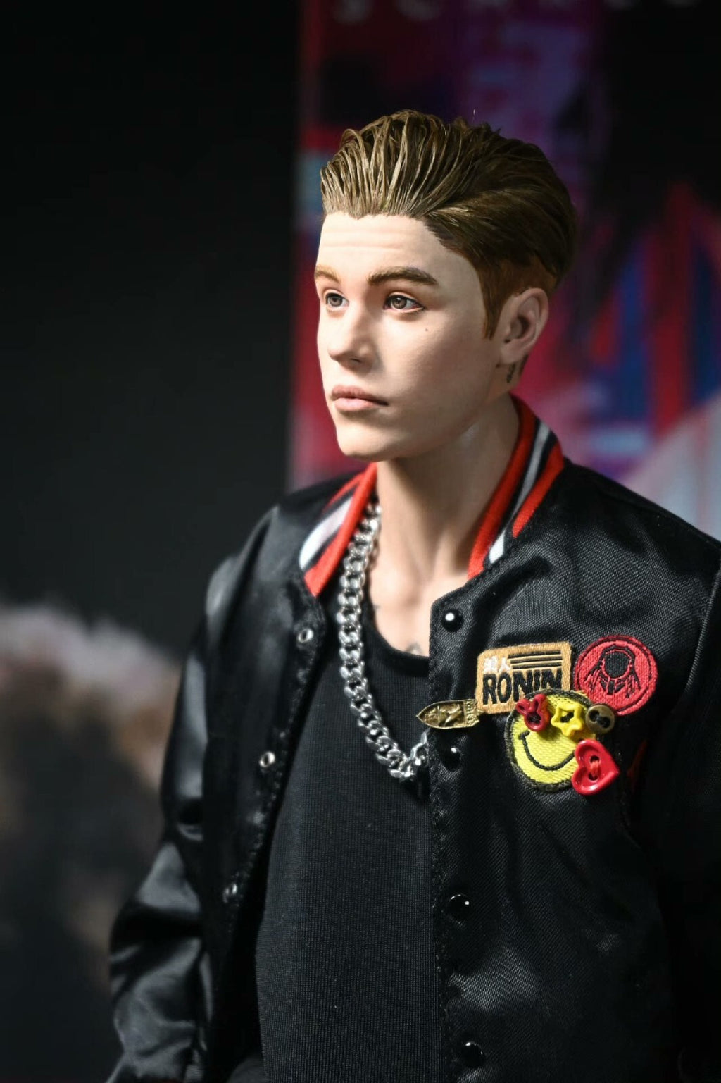 custom 1/6 scale justin bieber Male Model for 12'' Action Figure
