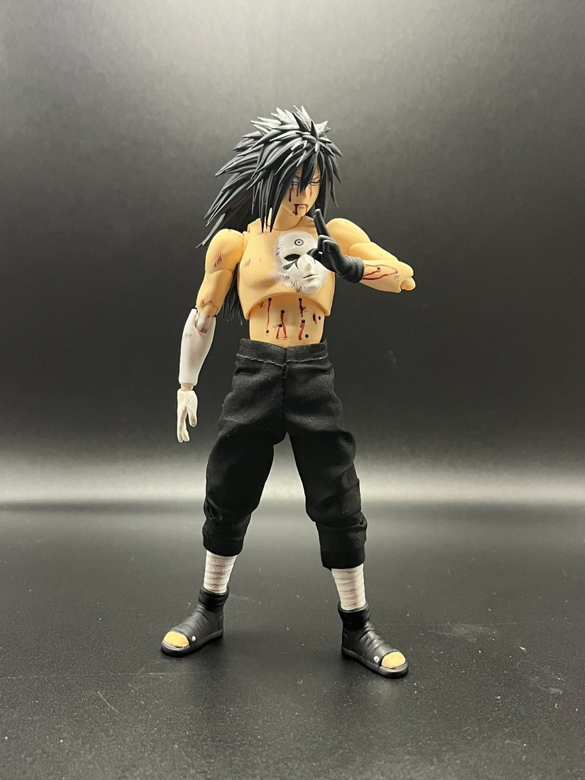 CUSTOM 1/12  shf Uchiha Madara   6 inch figure