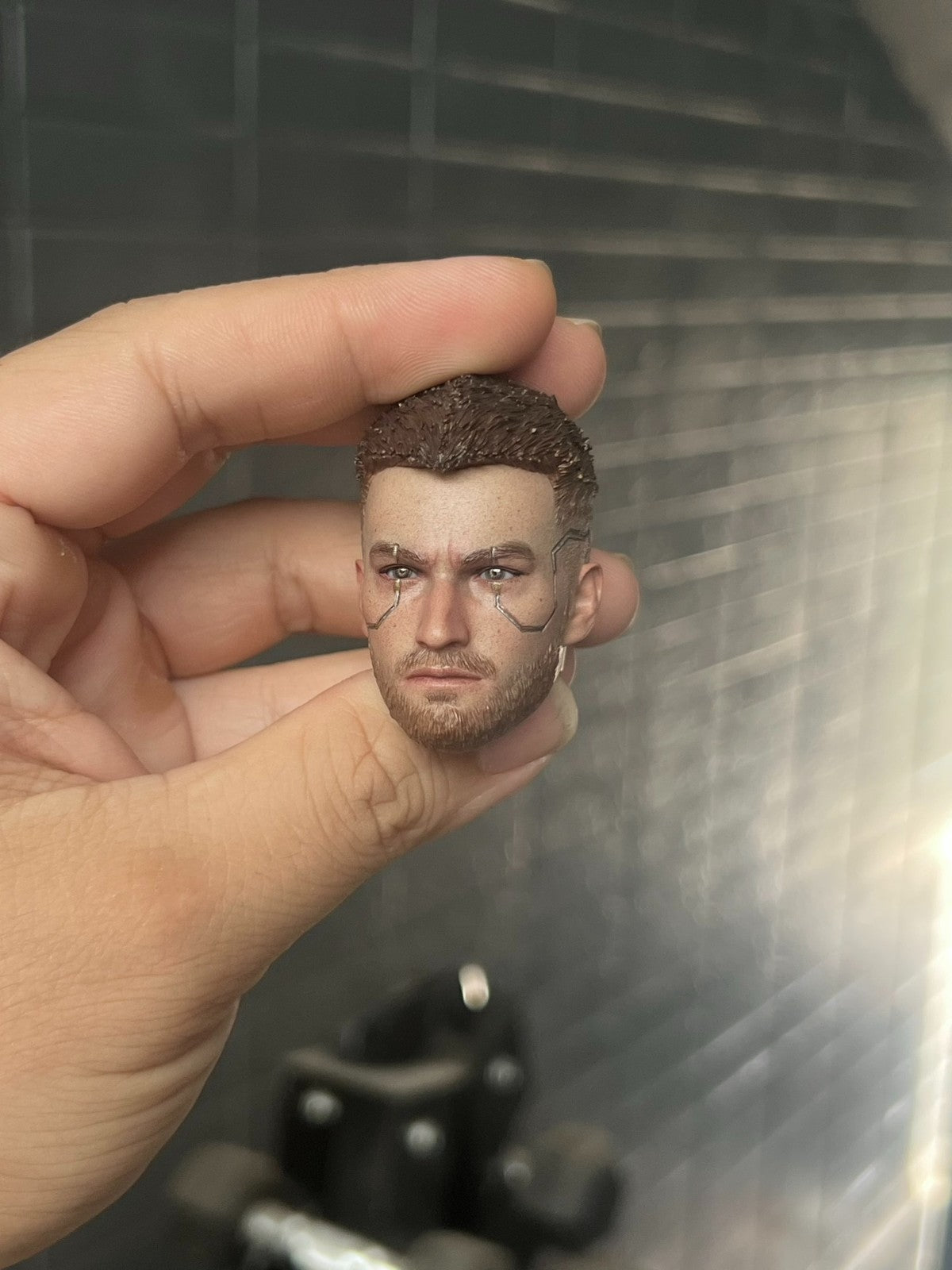 1/6 Cyberpunk 2077  Vincent  head  ship in  30days