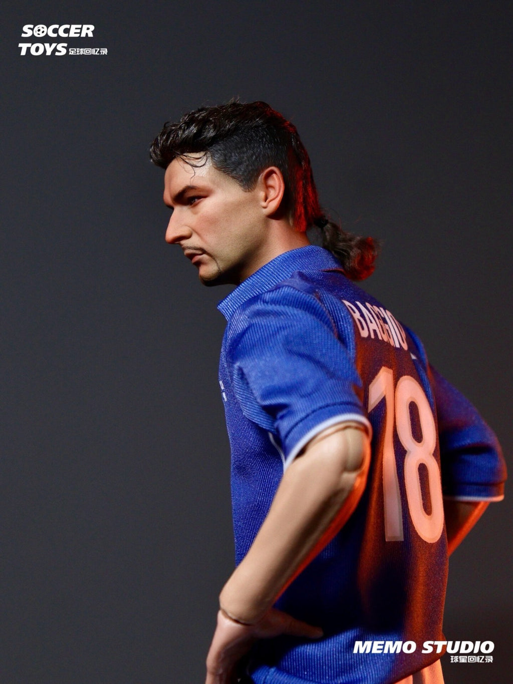 custom 1/6 scale Roberto Baggio    Male Model for 12'' Action Figure