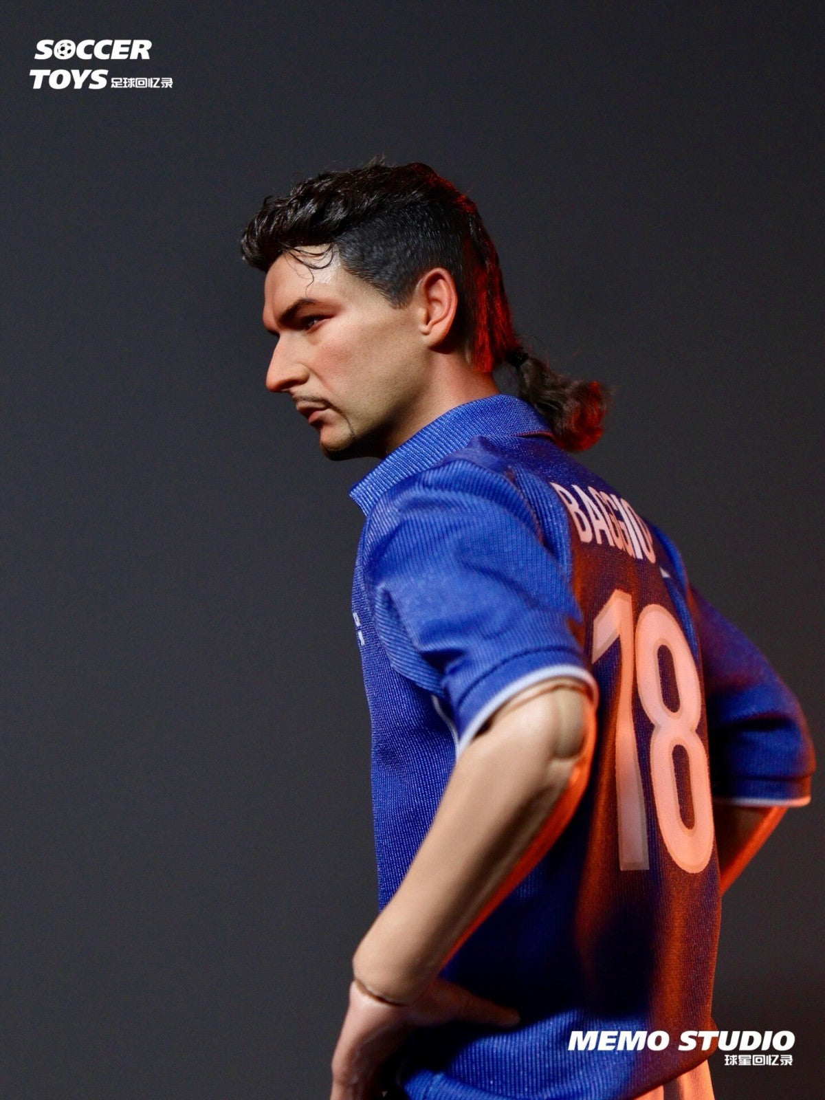 custom 1/6 scale Roberto Baggio    Male Model for 12'' Action Figure