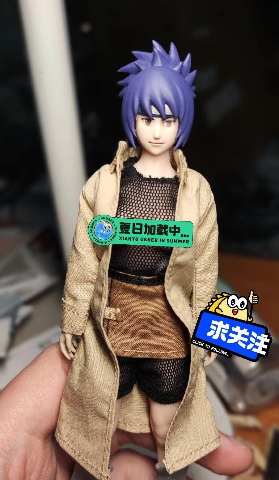 custom 1/12 shf Mitarashi Anko  figure