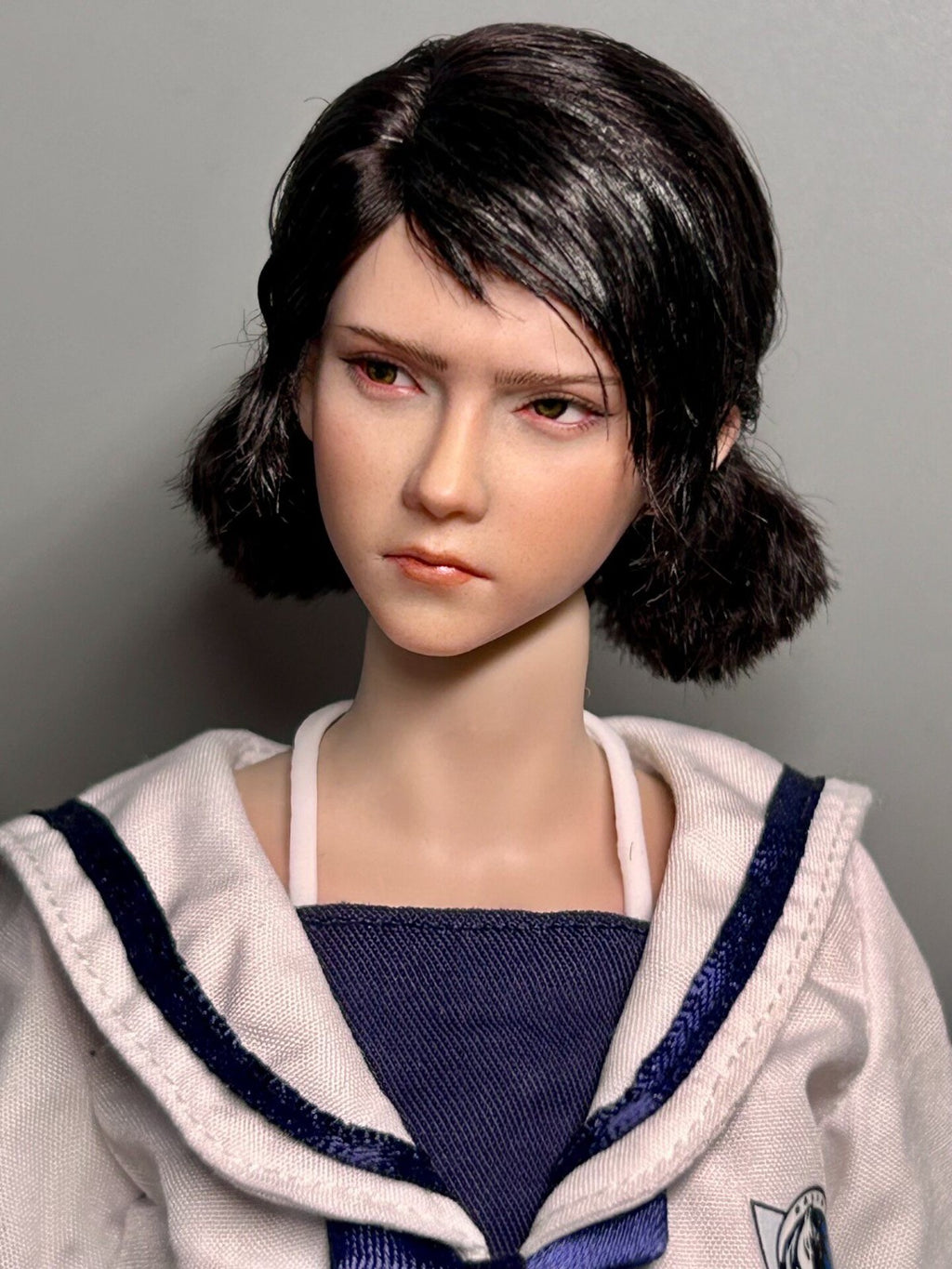custom 1/6   the walking dead   Clementine    head need about 60days ship