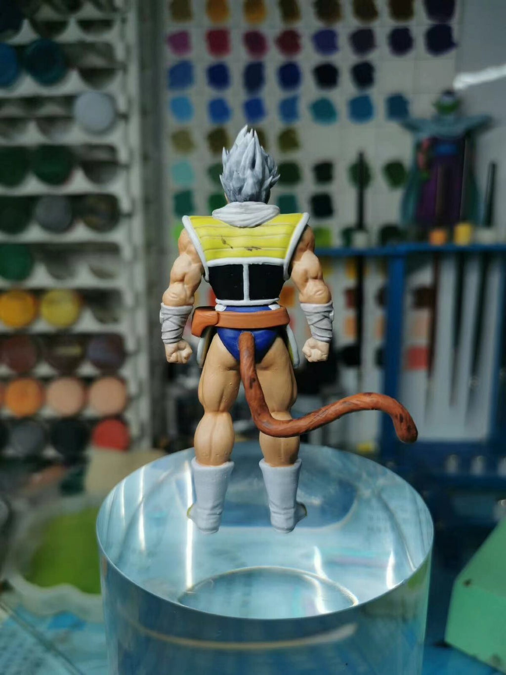 custom dragon ball broly father  Resin GK Anime Statue 10cm