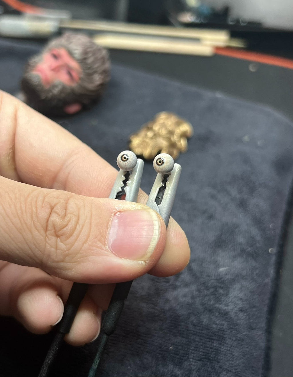 custom 1/6 Cyberpunk 2077 Black Myth: Wuk   head    Model for 12'' Action Figure