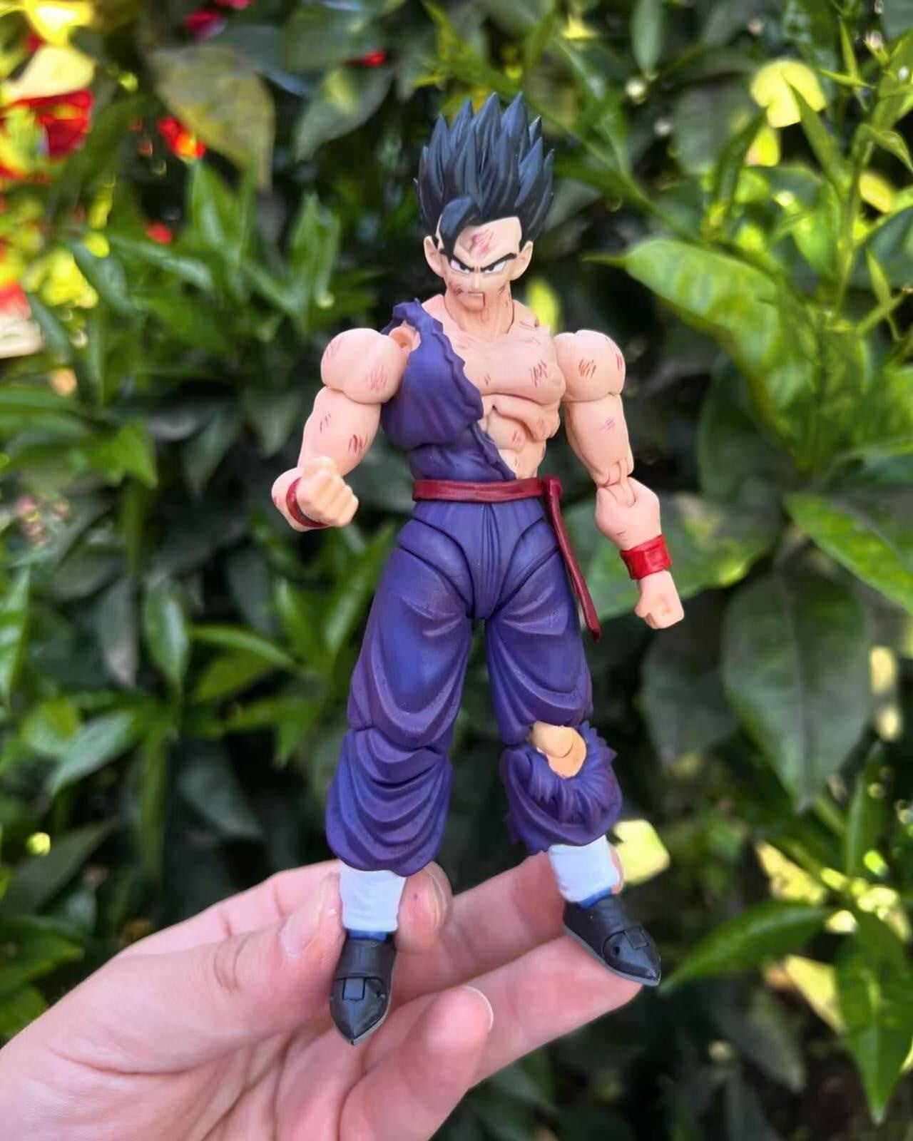 custom dragonball shf figure gohan