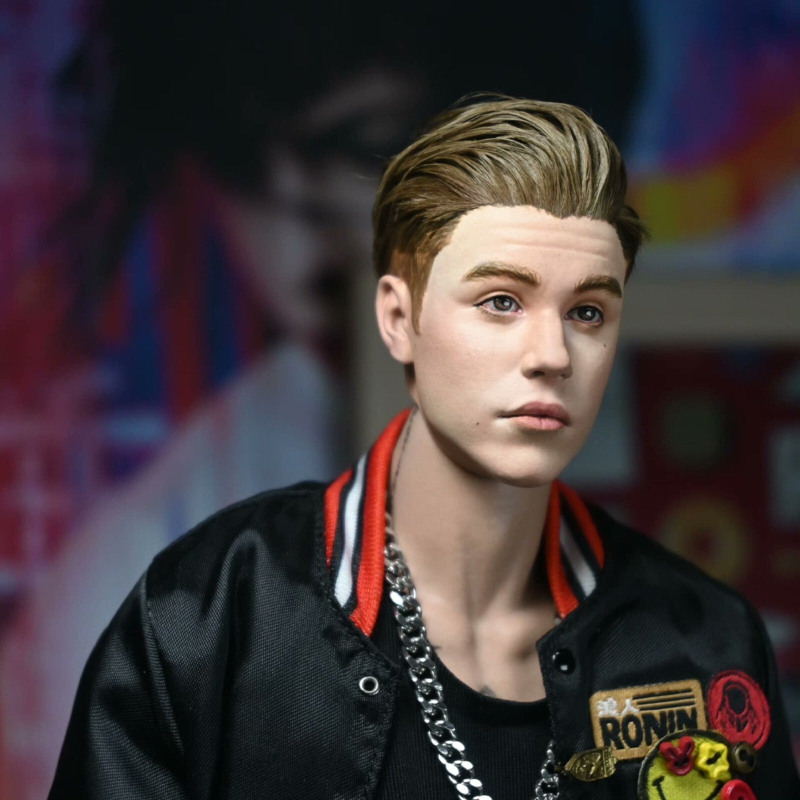 custom 1/6 scale justin bieber Male Model for 12'' Action Figure