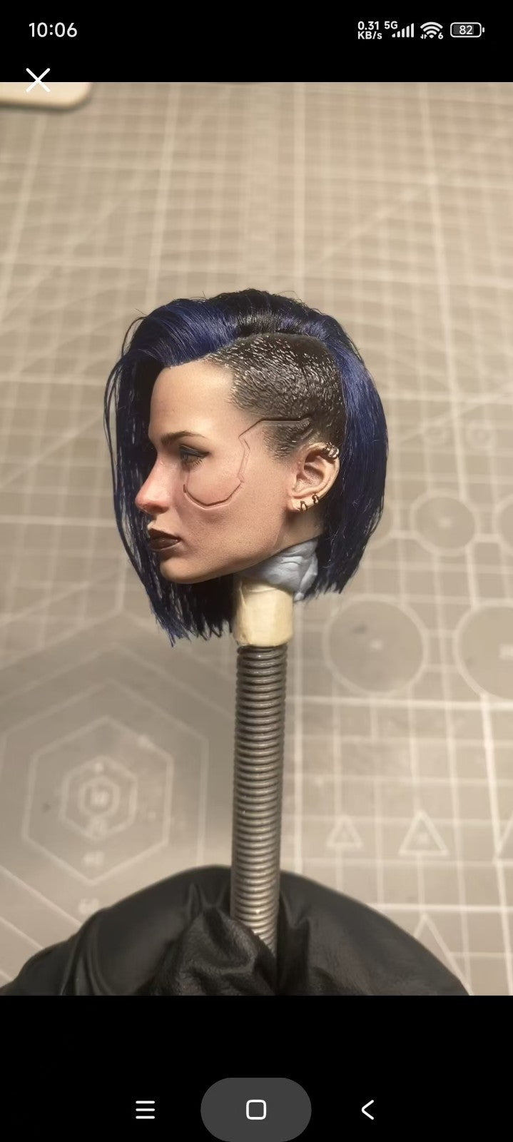 1/6  Cyberpunk 2077 v head  need  50days