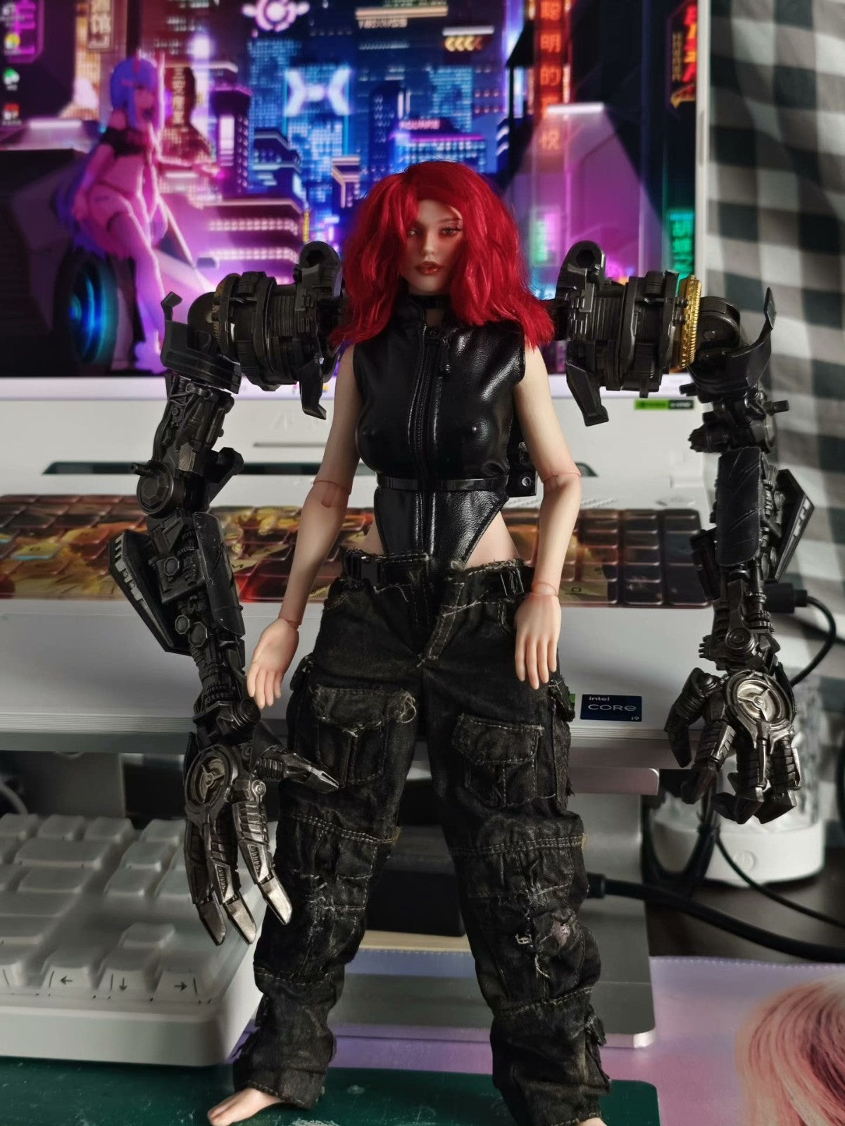 custom 1/6 wastland  Cyberpunk  12 inch figure