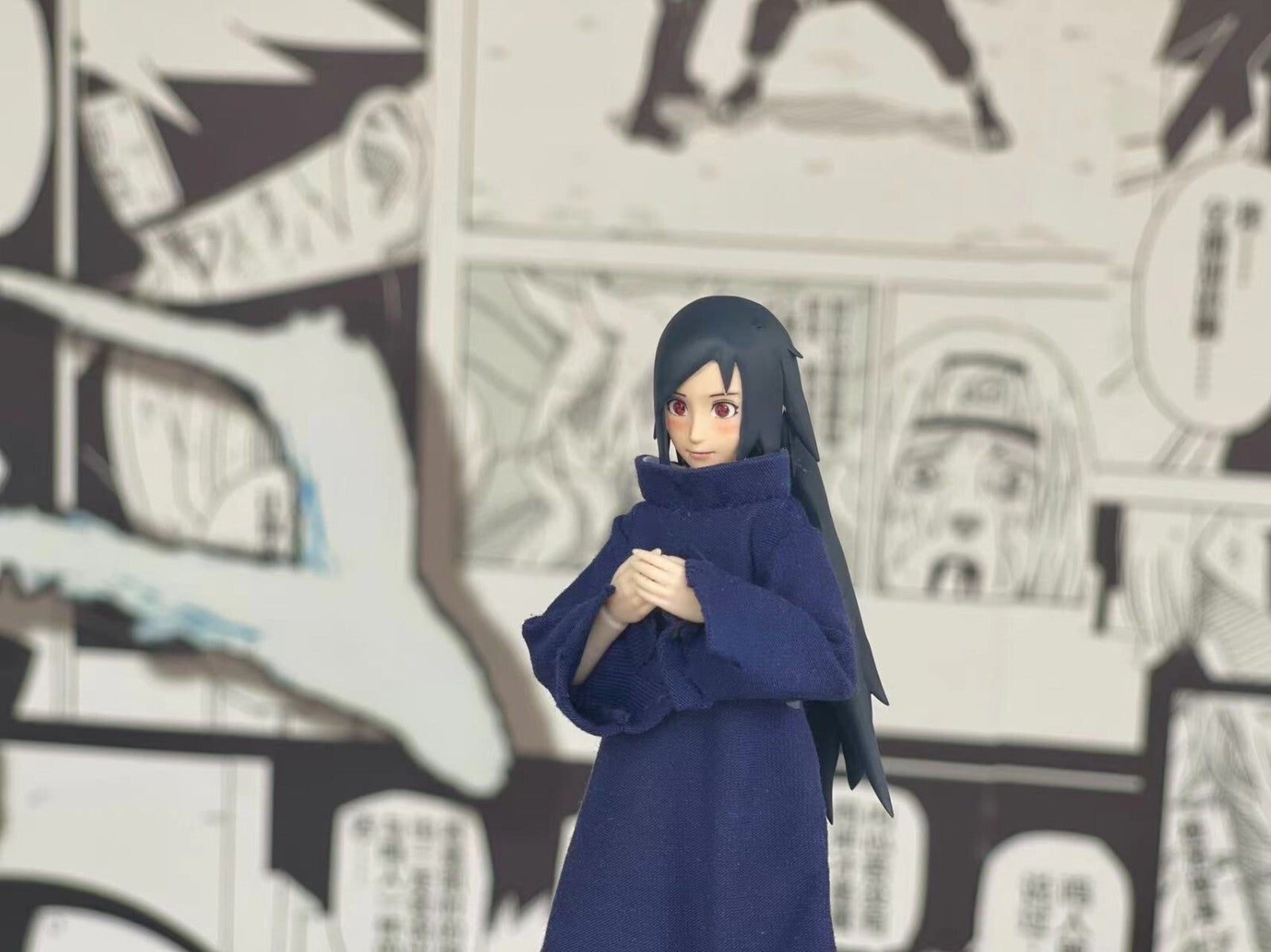custom 1/12  Uchiha Hikari 6 inch shf  figure