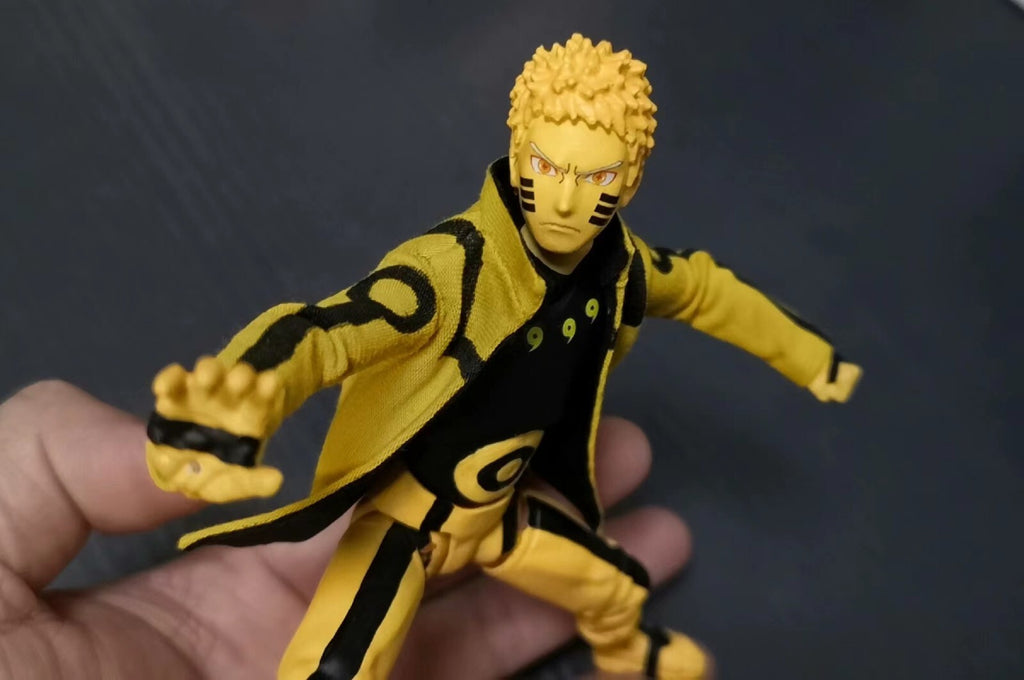 custom 1/12 gloden Uzumaki 6 inch shf  figure