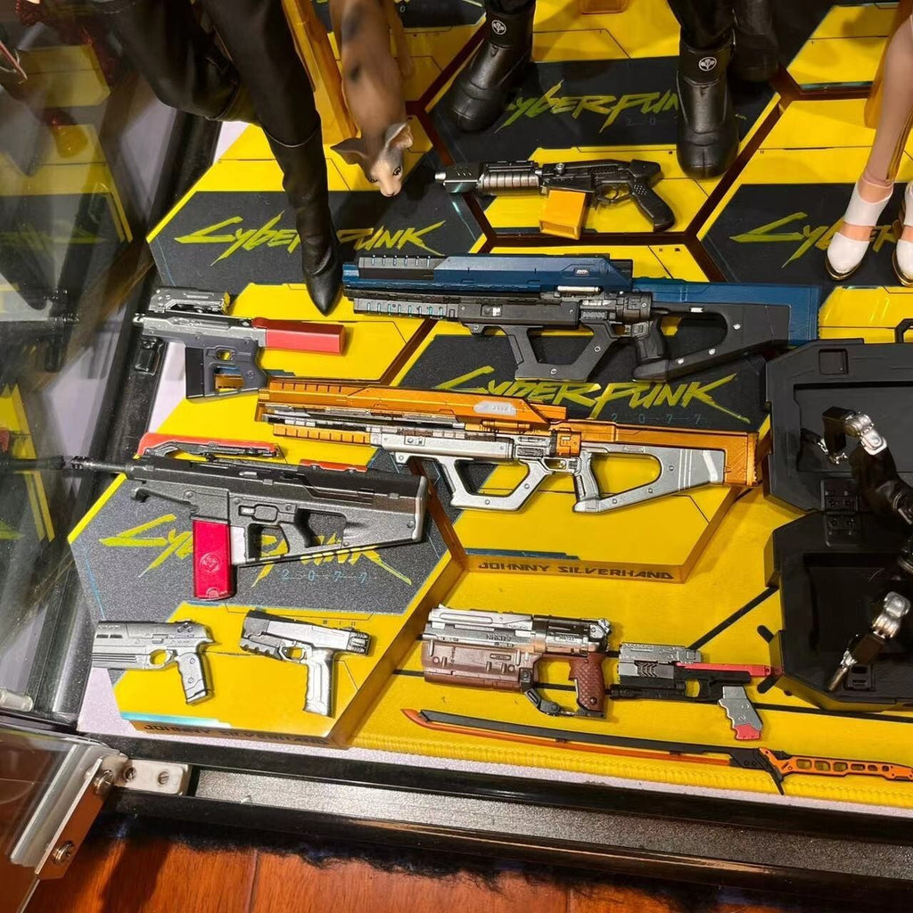 custom 1/6 Cyberpunk 2077 weapon  gun