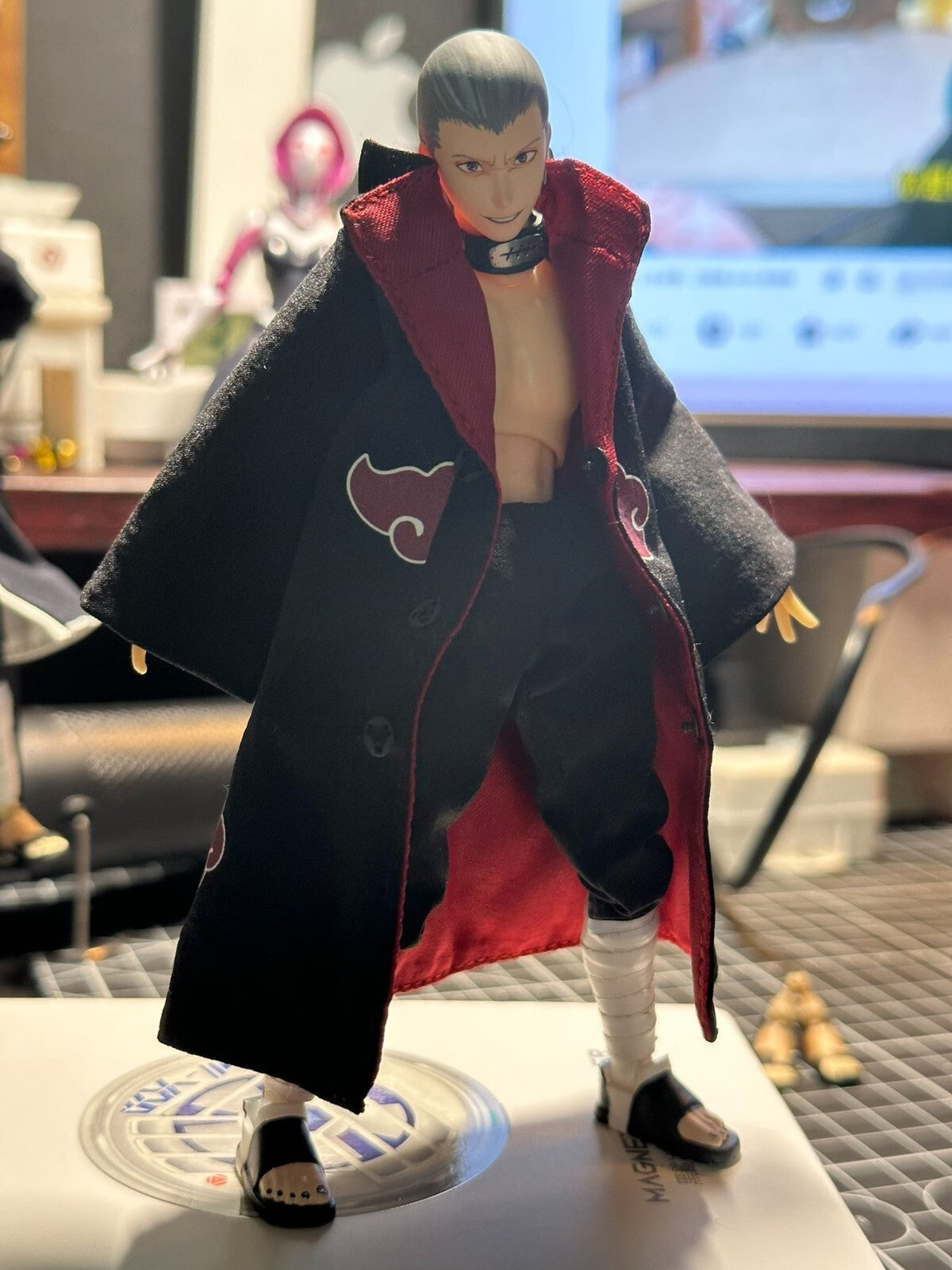 custom 1/12  Hidan    6  inch shf  figure