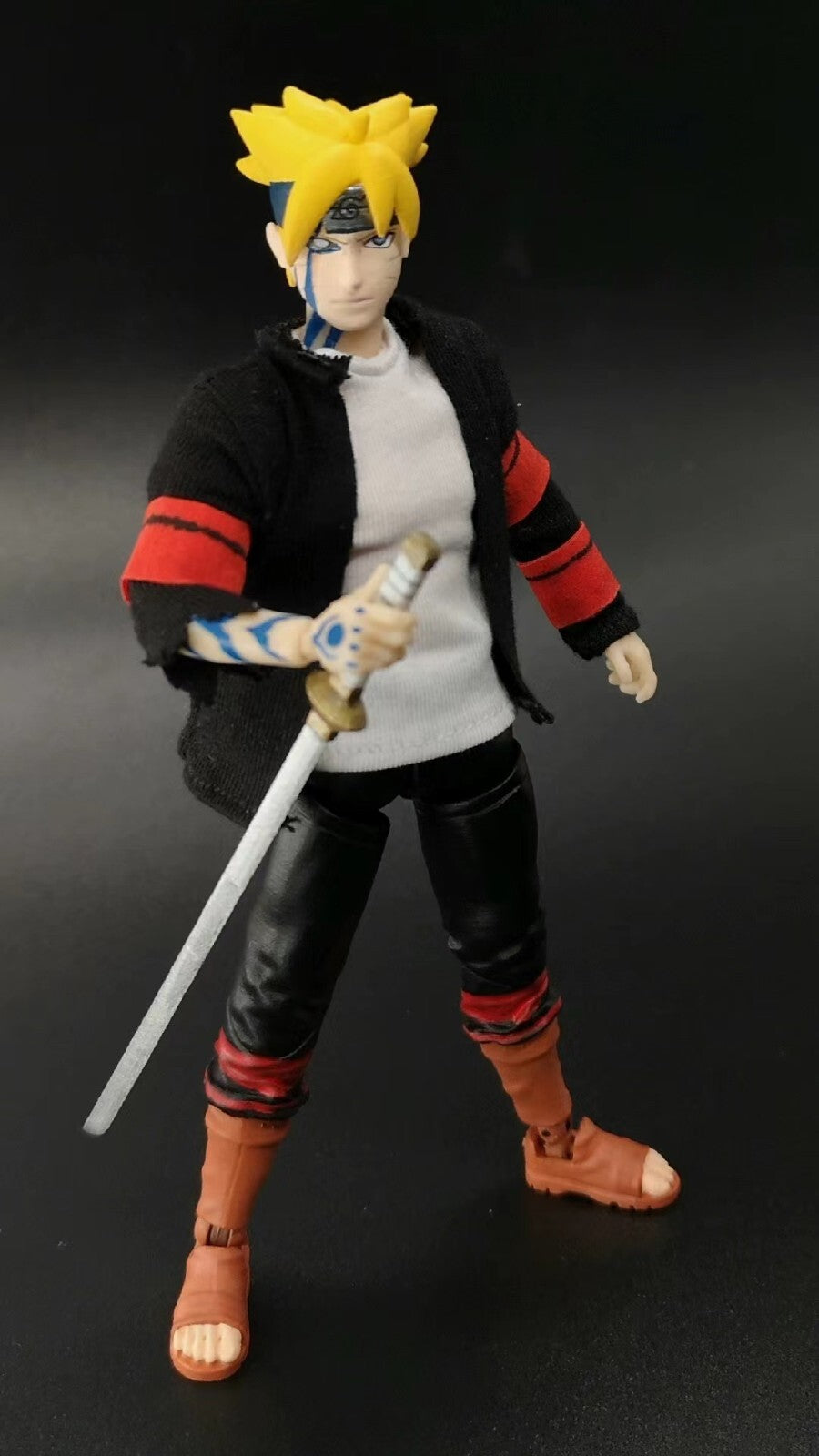 custom 1/12  Uzumaki Boruto  6 inch shf  figure