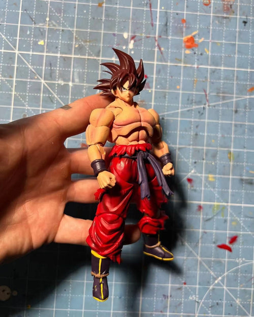 custom    dragonball   shf   goku shf figure