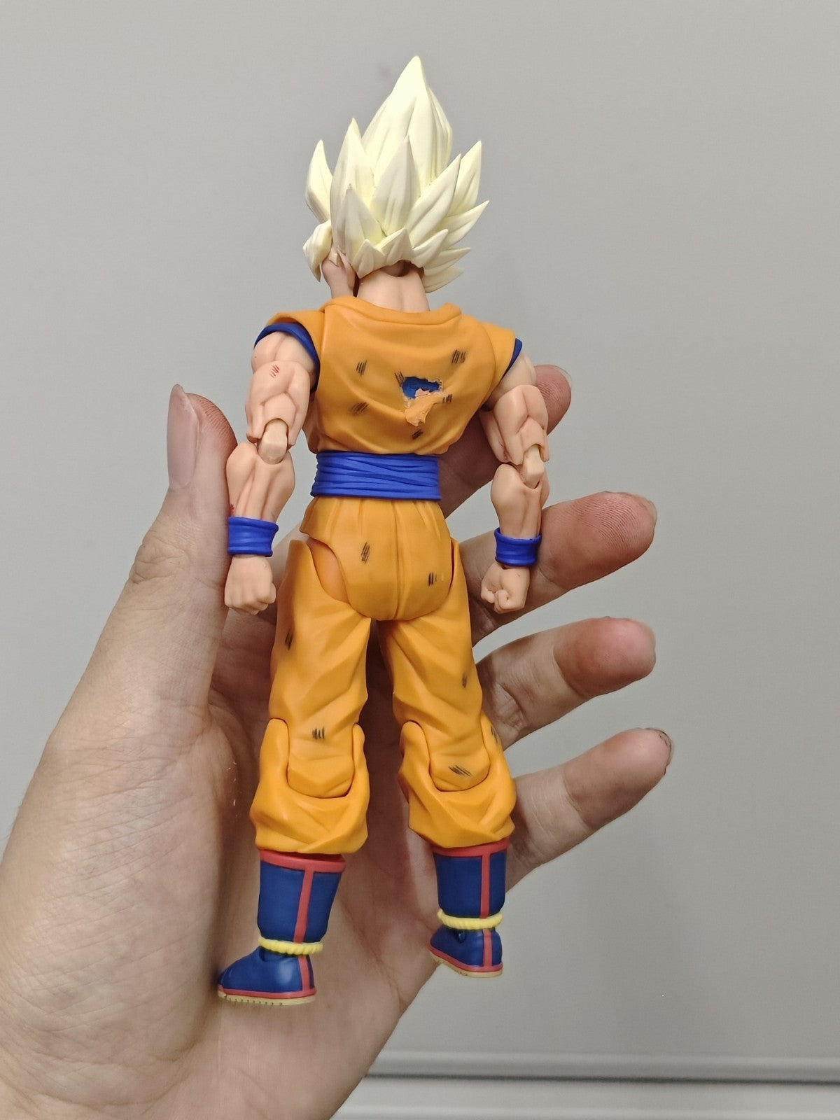custom    dragonball goku 1 shf figure
