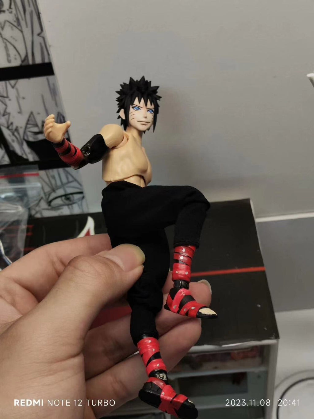 custom 1/12 Uzumaki Menma action  figure