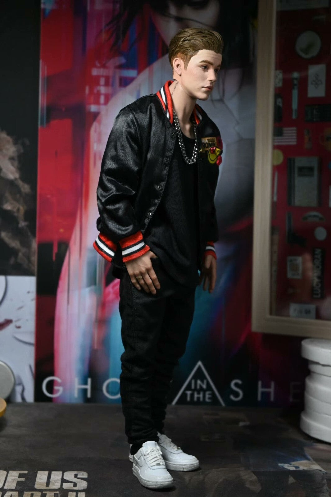 custom 1/6 scale justin bieber Male Model for 12'' Action Figure
