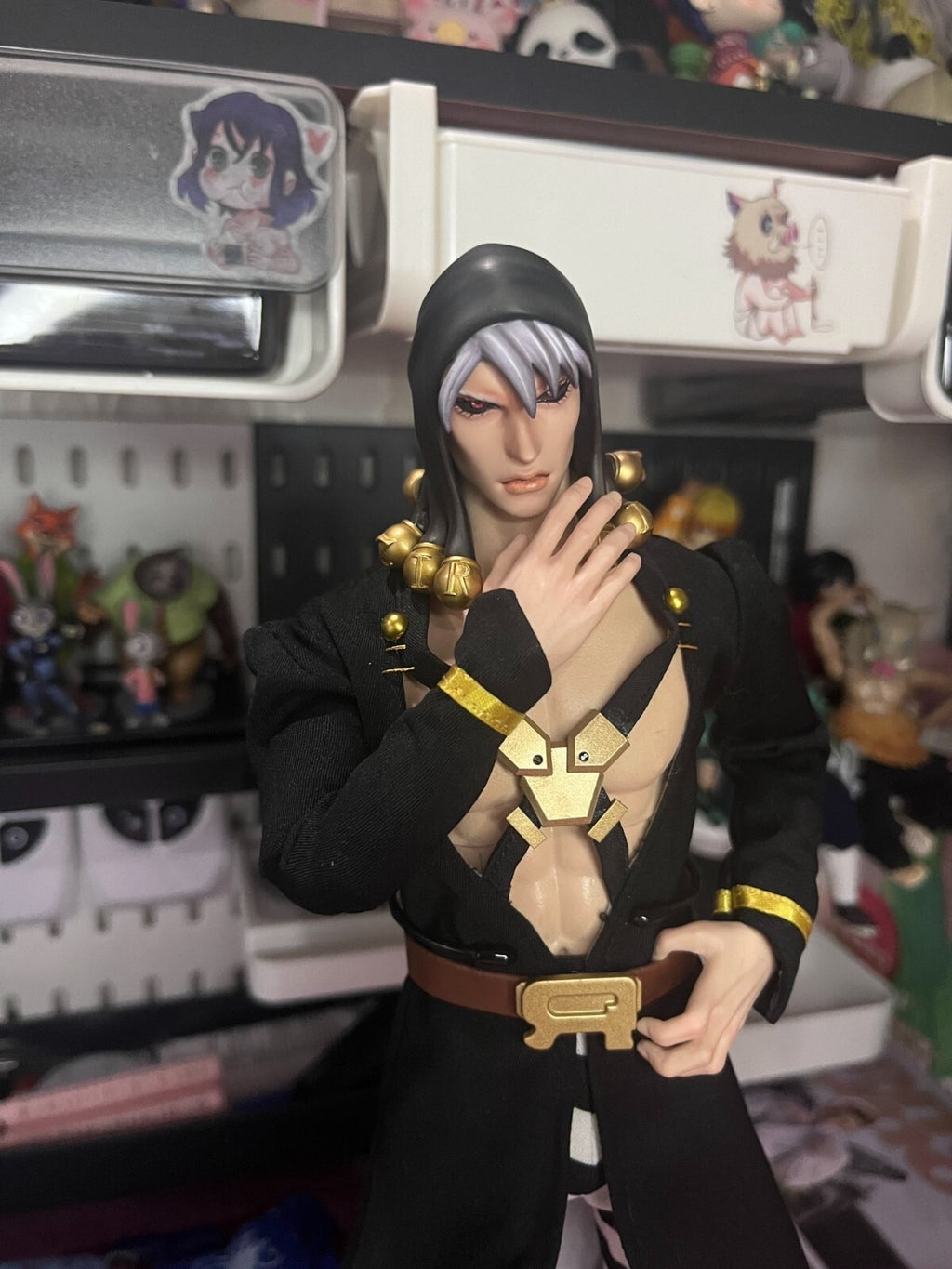 custom 1/6 JoJo's Bizarre Adventure Risotto Nero    figure need about 50days