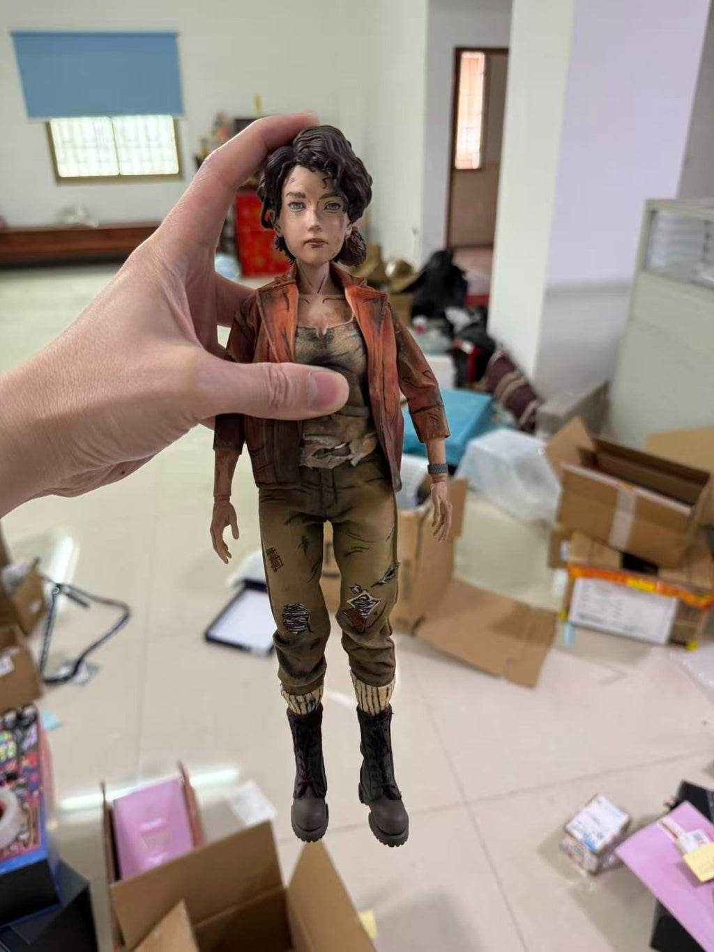 1/6 walking dead The Walking Dead Clementine 12 inch figure need about 60days