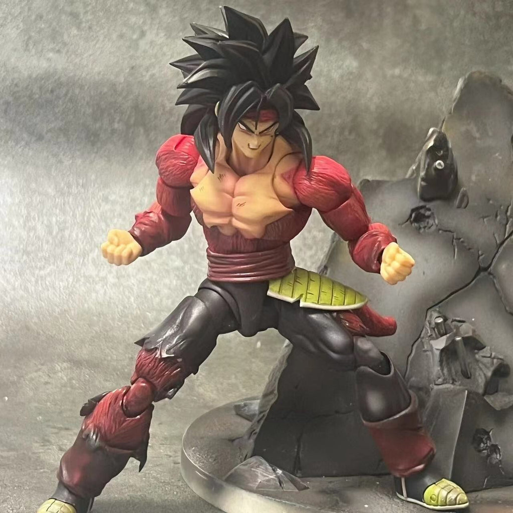 CUSTOM  Dragon Ball Z S.H.Figuarts Super Saiyan 4 Burdock
