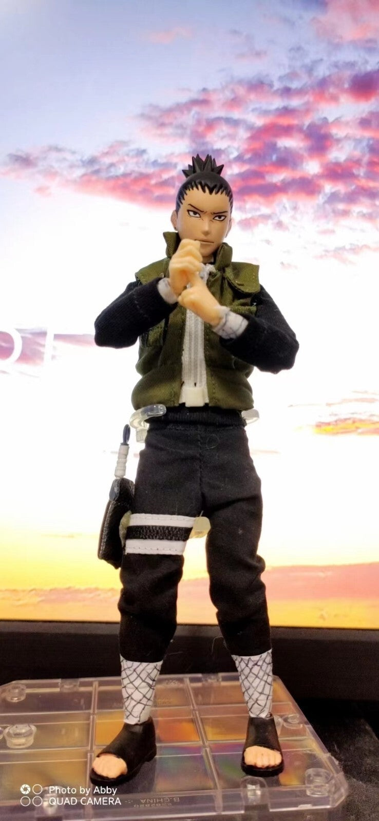 custom 1/12 Nara Shikamaru   6 inch shf  figure