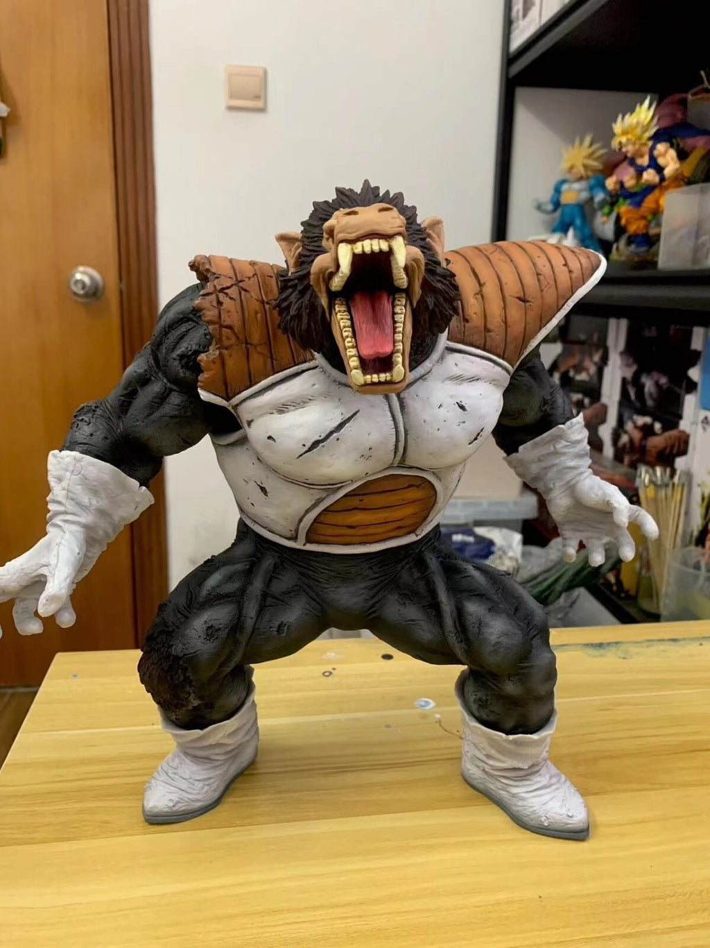 CUSTOM  Dragon Ball  vegeta and ape   Anime Statue