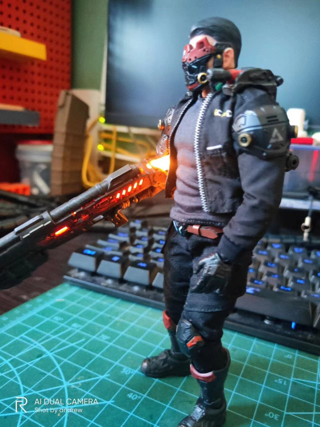 Cyberpunk Robin guns     VTOYS  BMS X Collectible 1/12 Action Figure