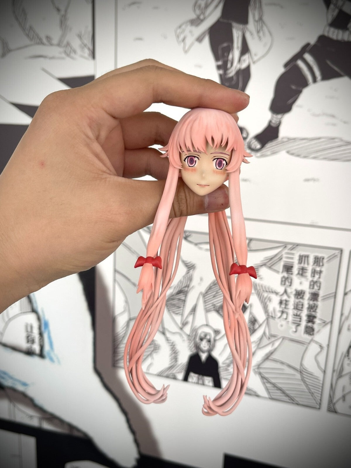 custom 1/6 Gasai Yuno Mirai Nikki  12 inch figure