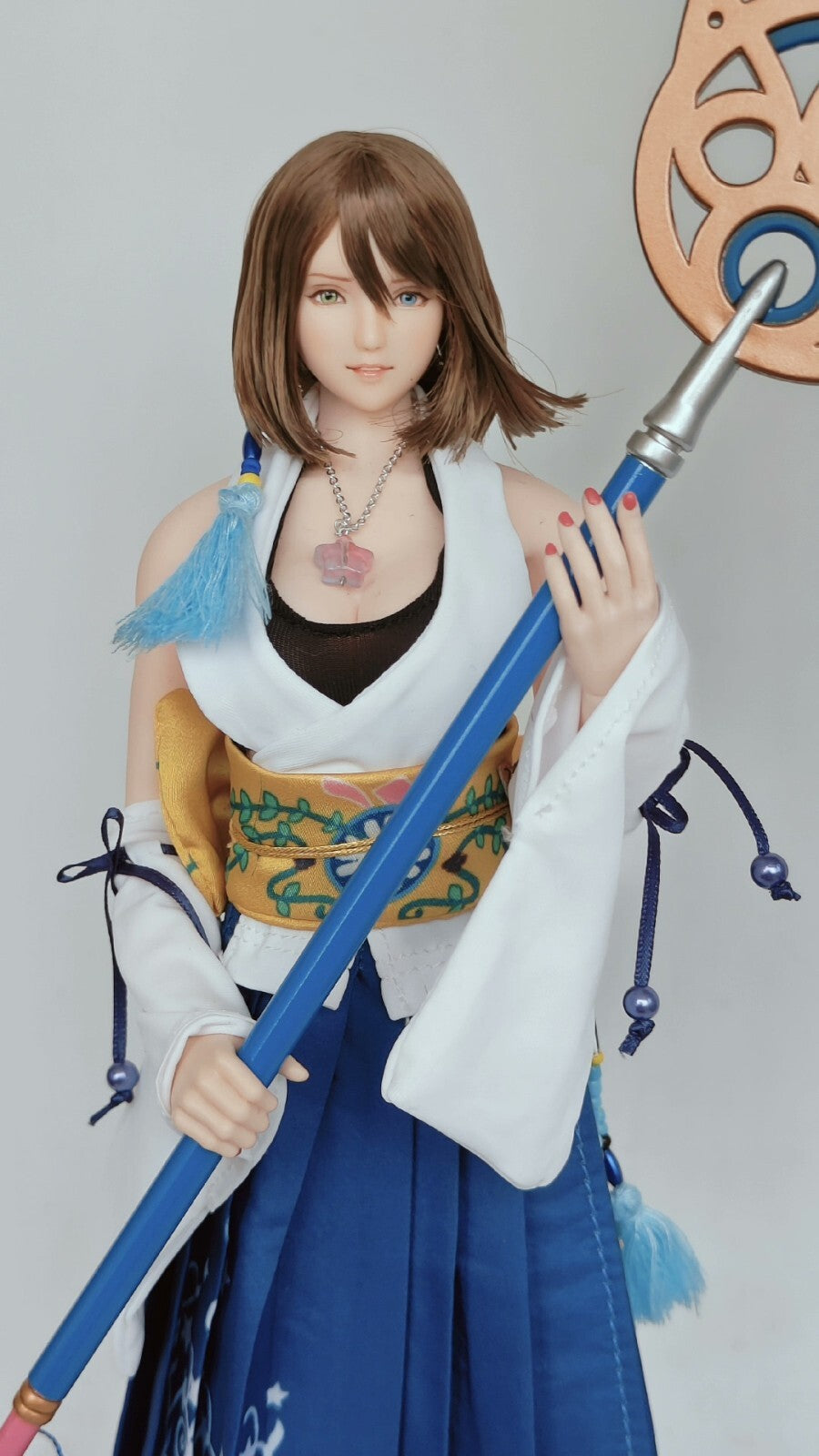 custom 1/6   Yuna  figure  need about 60days